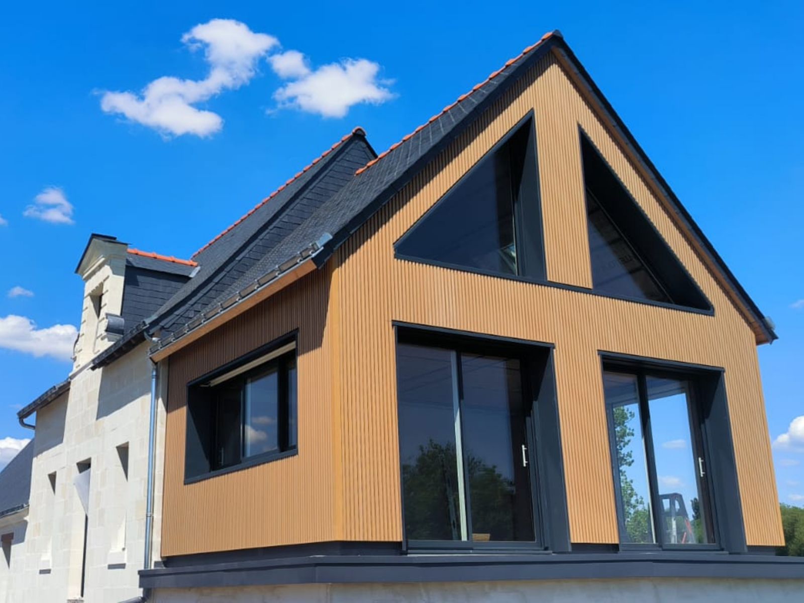 Extension d'une maison