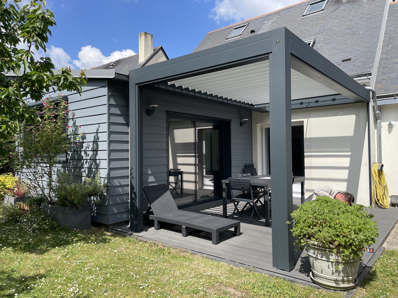 Extension avec terrasse