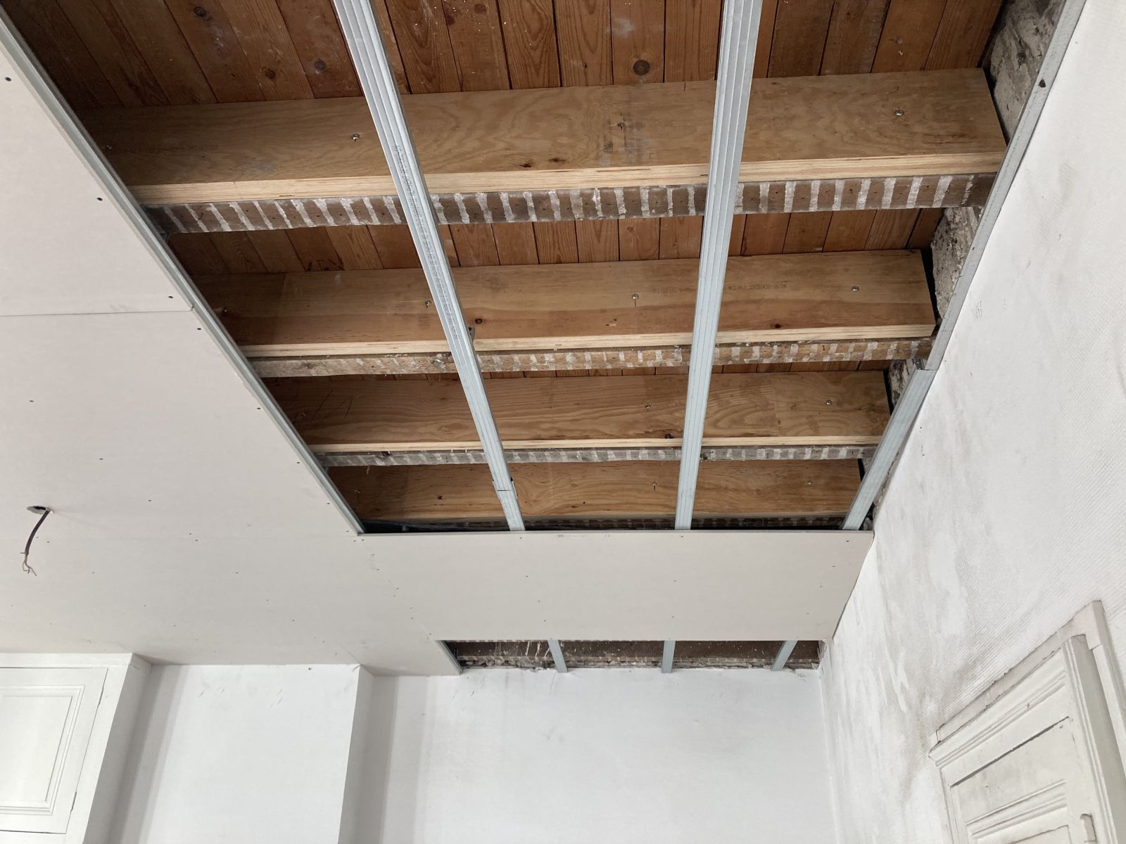 Isolation intérieur - plafond